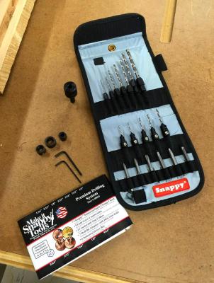 Snappy Countersink and Driver bit set